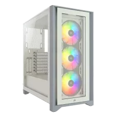 CORSAIR iCUE 5000X RGB MID - TOWER ATX WHITE CASE