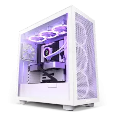 NZXT H7 FLOW WHITE ATX MID TOWER CASE