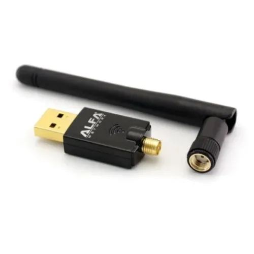 Alfa High-Gain Wireless-N USB Wi-Fi Antenna Adapter