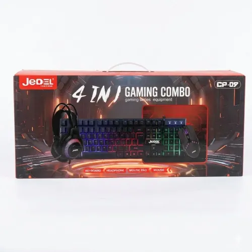 Jedel CP-09 4-in-1 Gaming Combo Pack