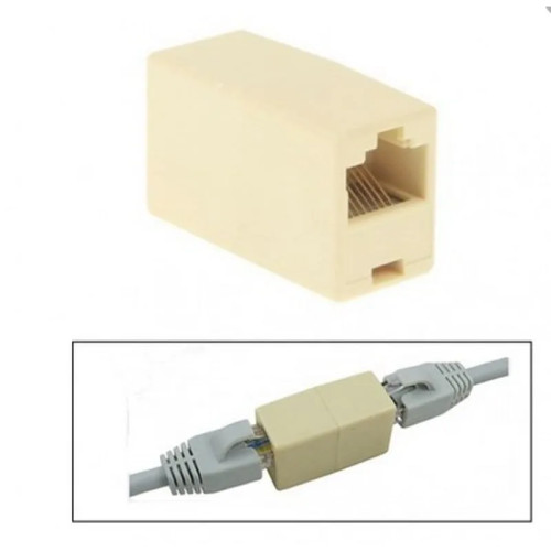 LAN Cable Jointer (RJ45 Ethernet Cable Coupler)