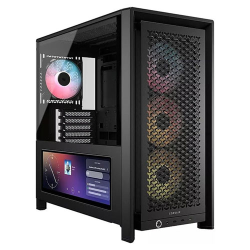 Corsair Frame 4000D RS ARGB Airflow Mid-Tower Case with Display - Black