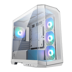 MSI MAG PANO M100R PZ White Micro-ATX Gaming Case (2 Years Warranty)