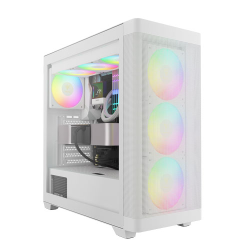 Gamdias Athena M3 ARGB Mid-Tower Gaming Case - White