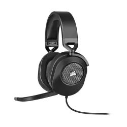 CORSAIR HS65 SURROUND WIRED GAMING HEADSET CARBON